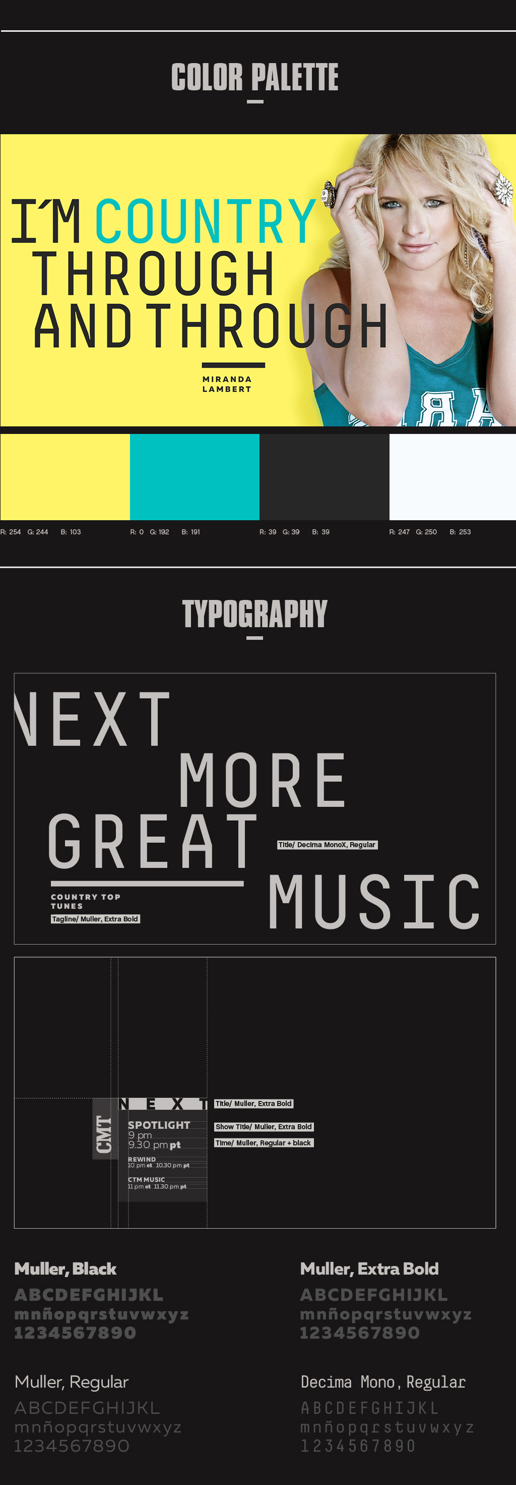 Music Block Package for CMT Canada