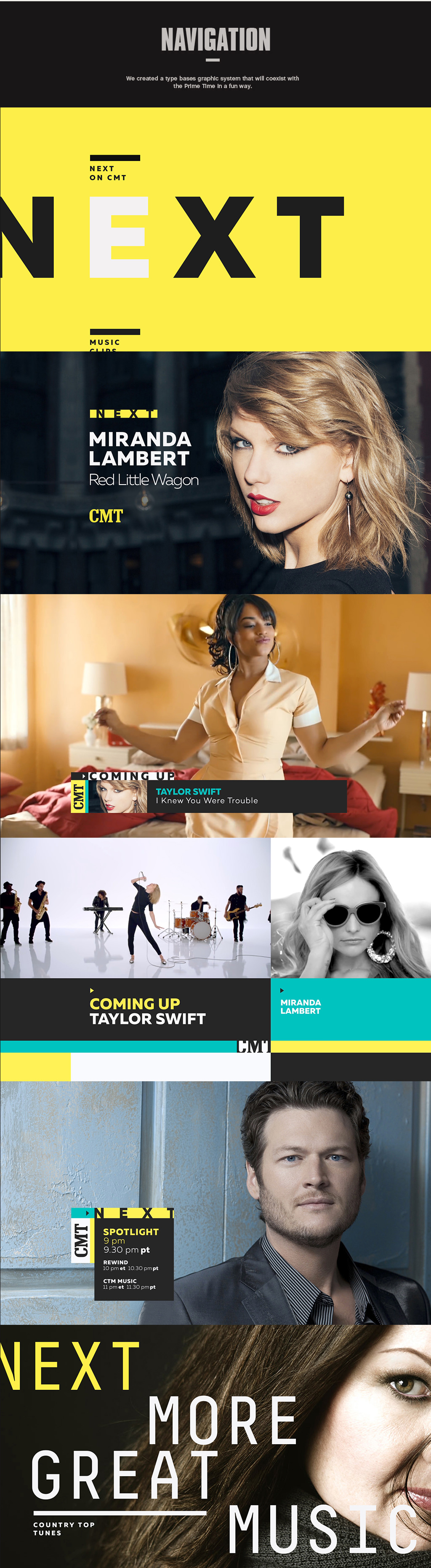 Music Block Package for CMT Canada