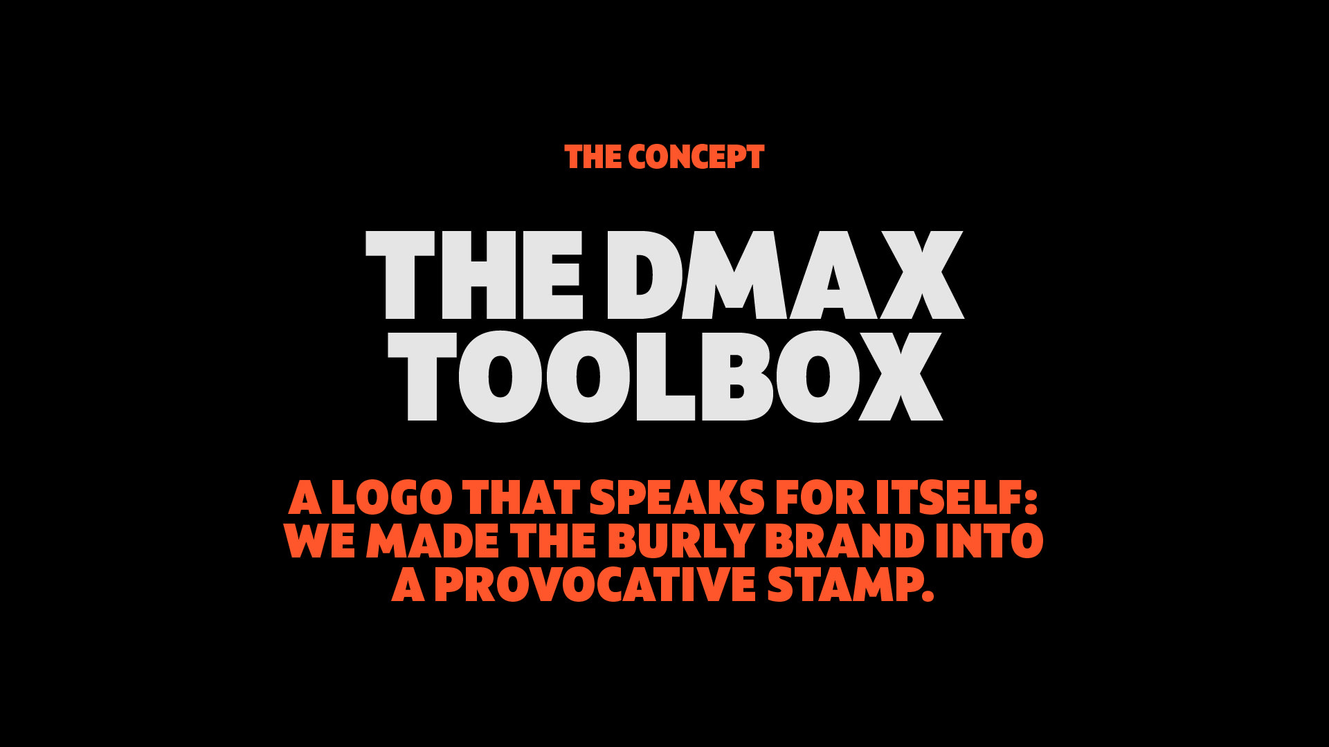 DMAX Channel Rebrand.