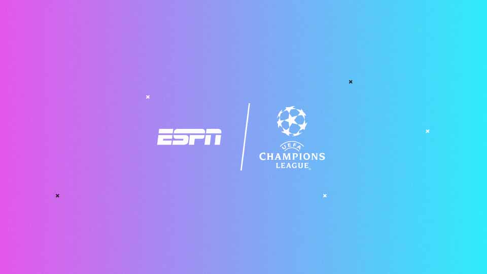 ESPN Champions League. Loud Event Rebrand.