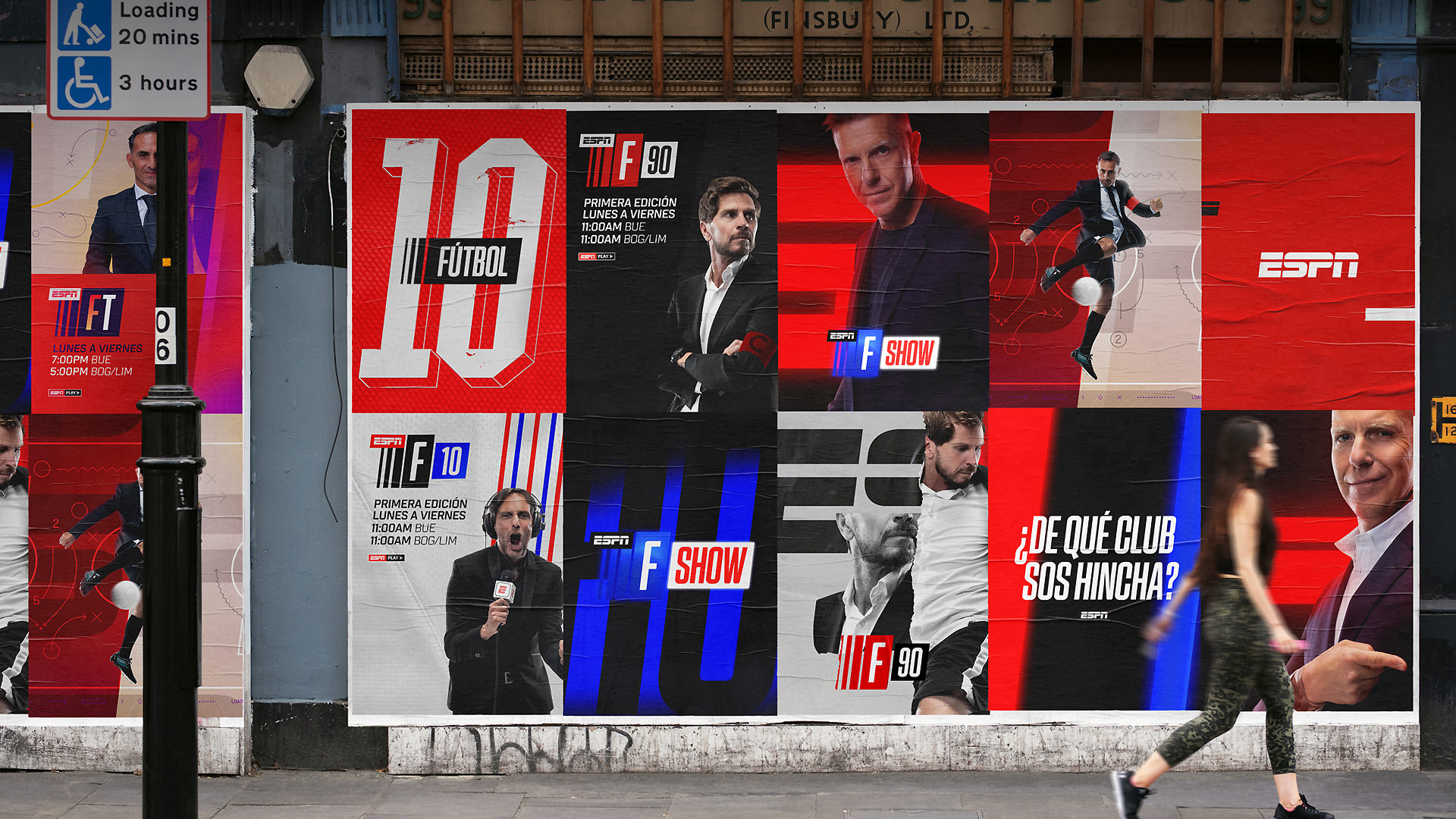 ESPN Shows Package Design.