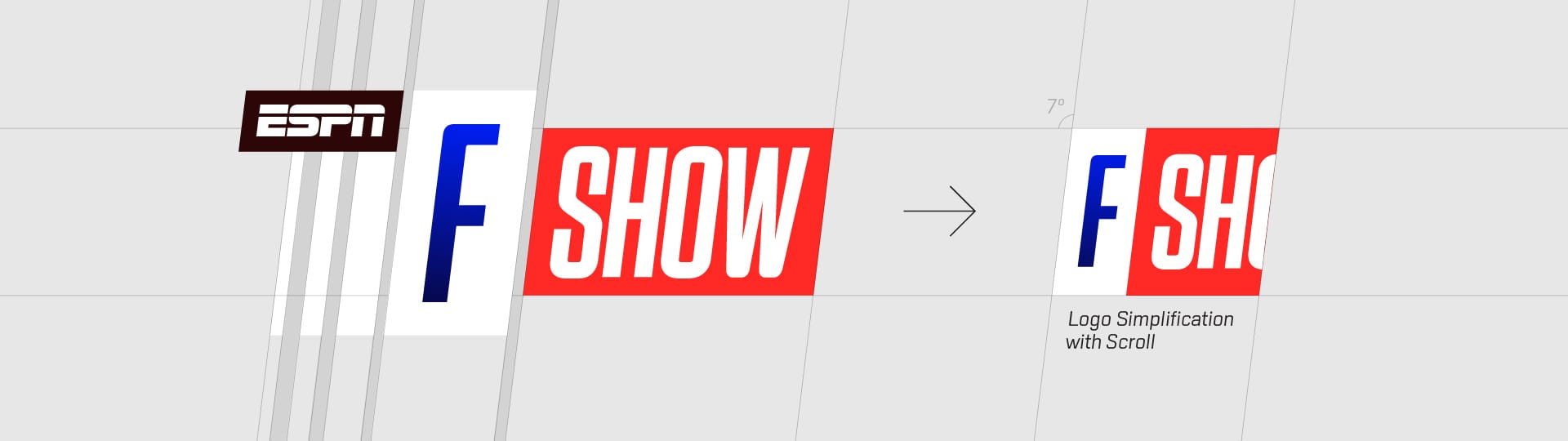 ESPN Shows Package Design.