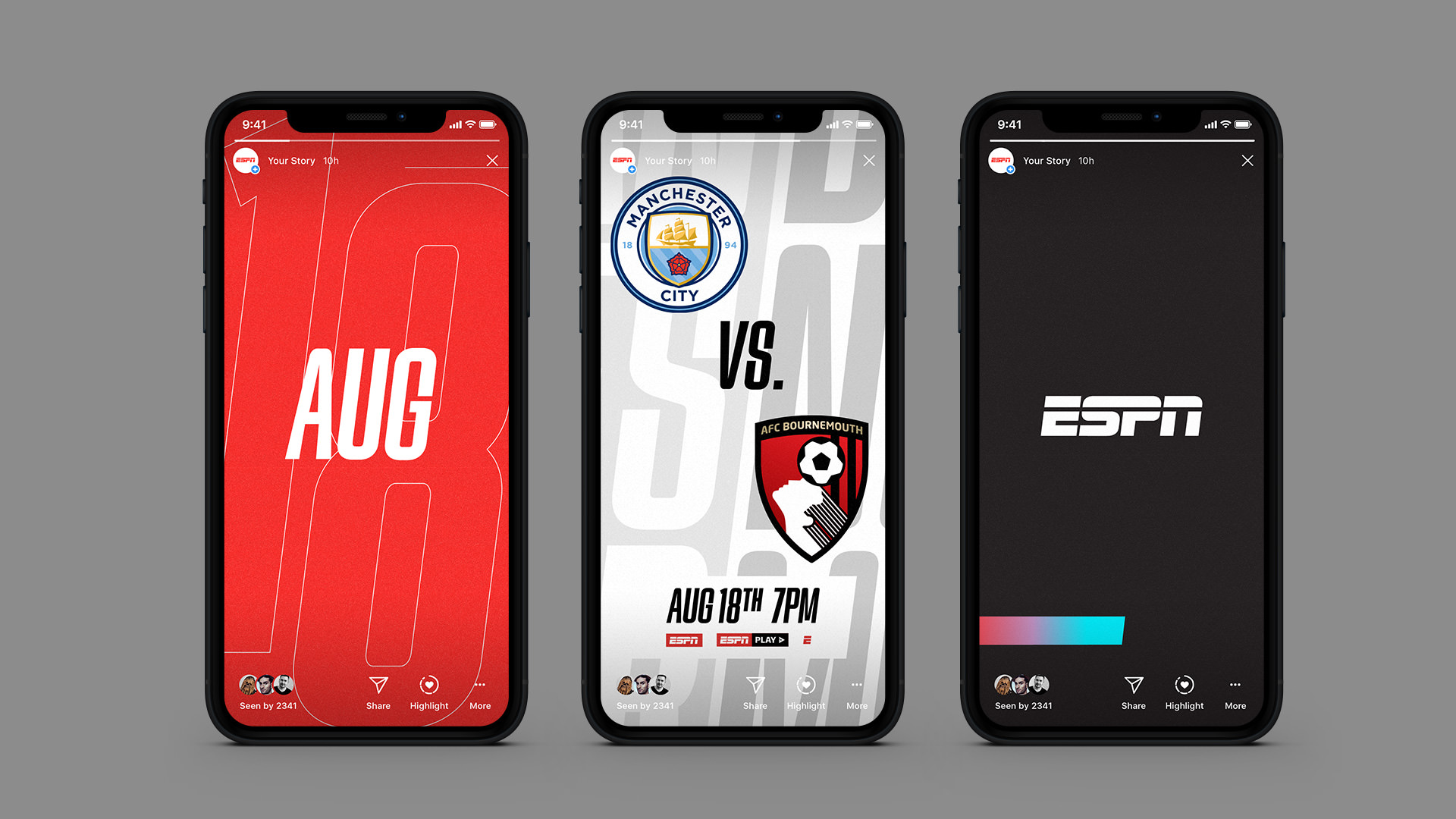 ESPN. Loud Channel Rebrand.