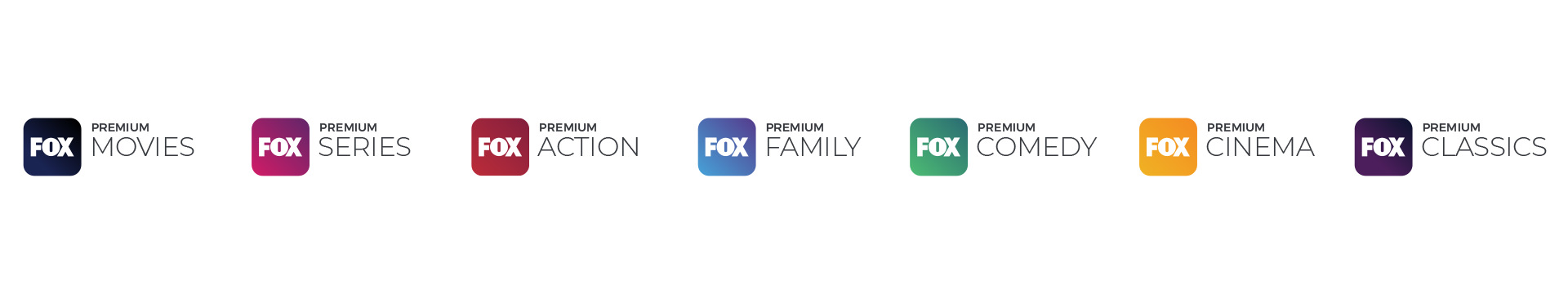 Fox Premium Channel Rebrand.