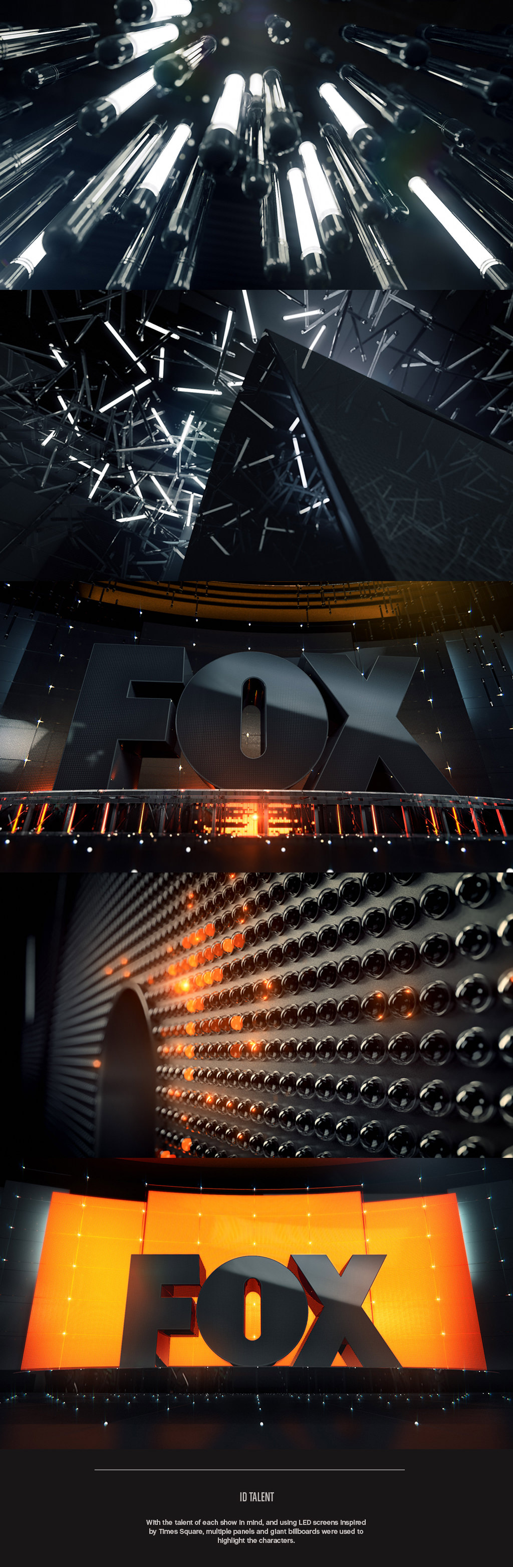On Air worldwide Branding production for Fox International Channels.