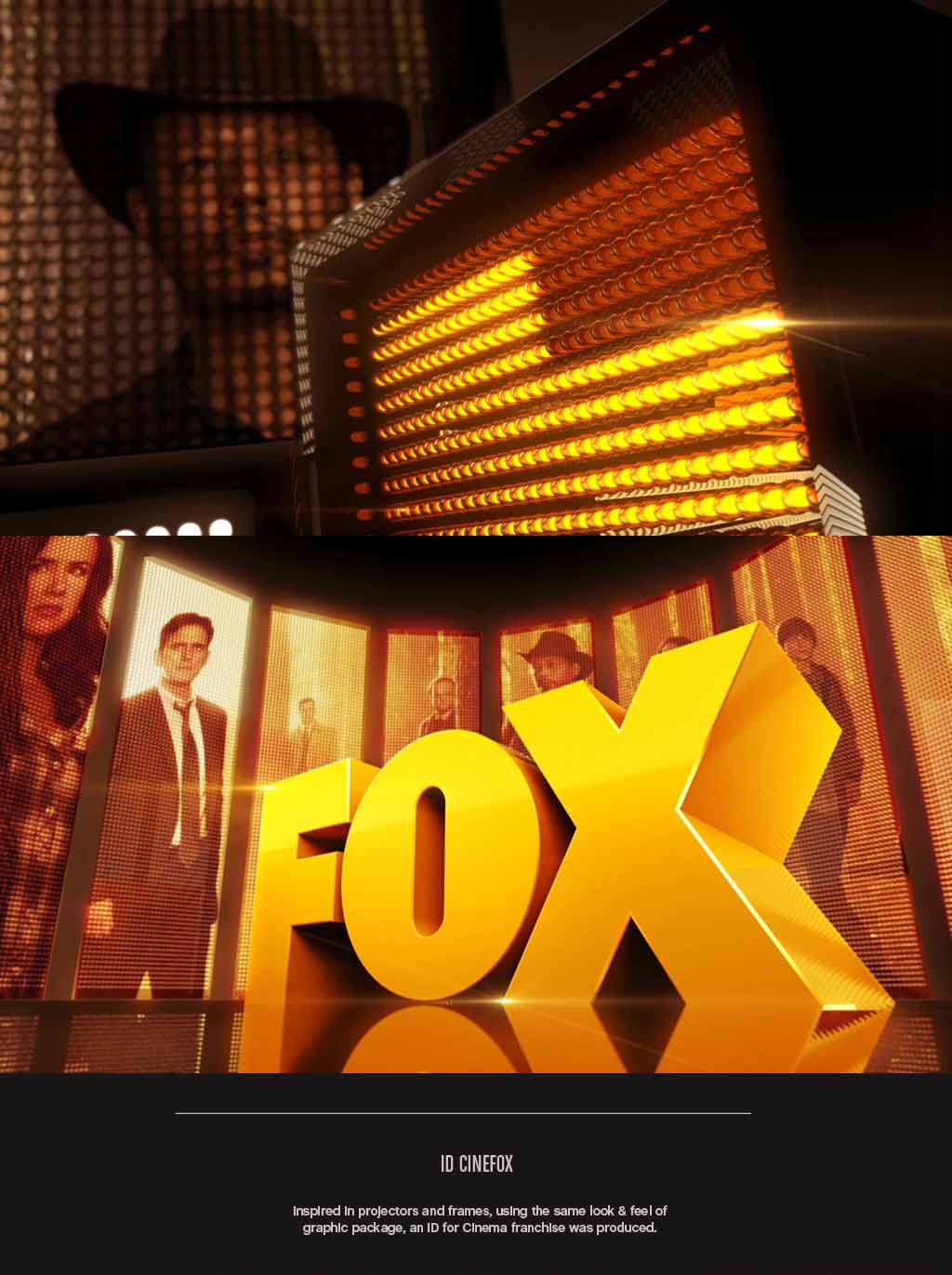 On Air worldwide Branding production for Fox International Channels.