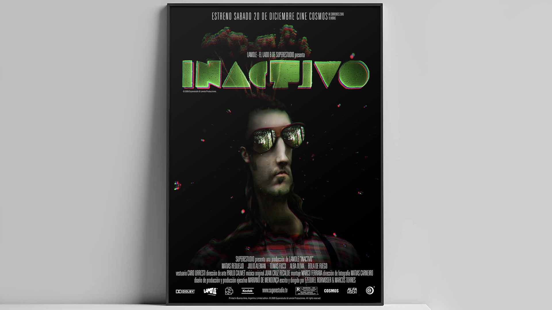 Inactivo. Short Film Key Art.