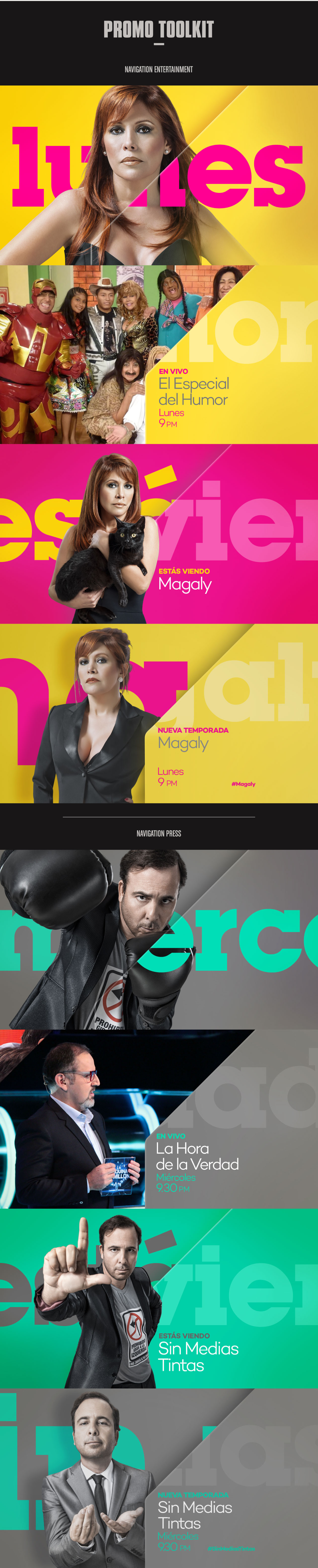 Network package for Latina Perú.