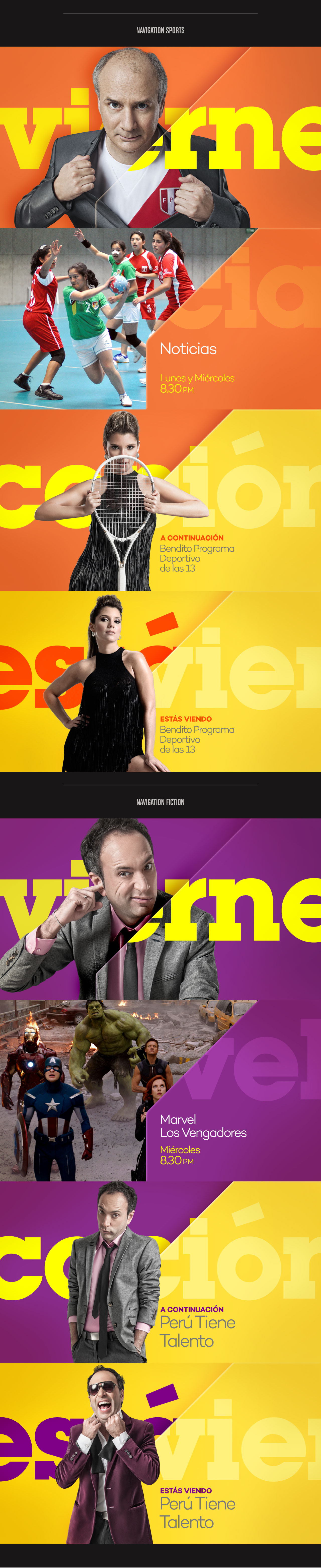 Network package for Latina Perú.