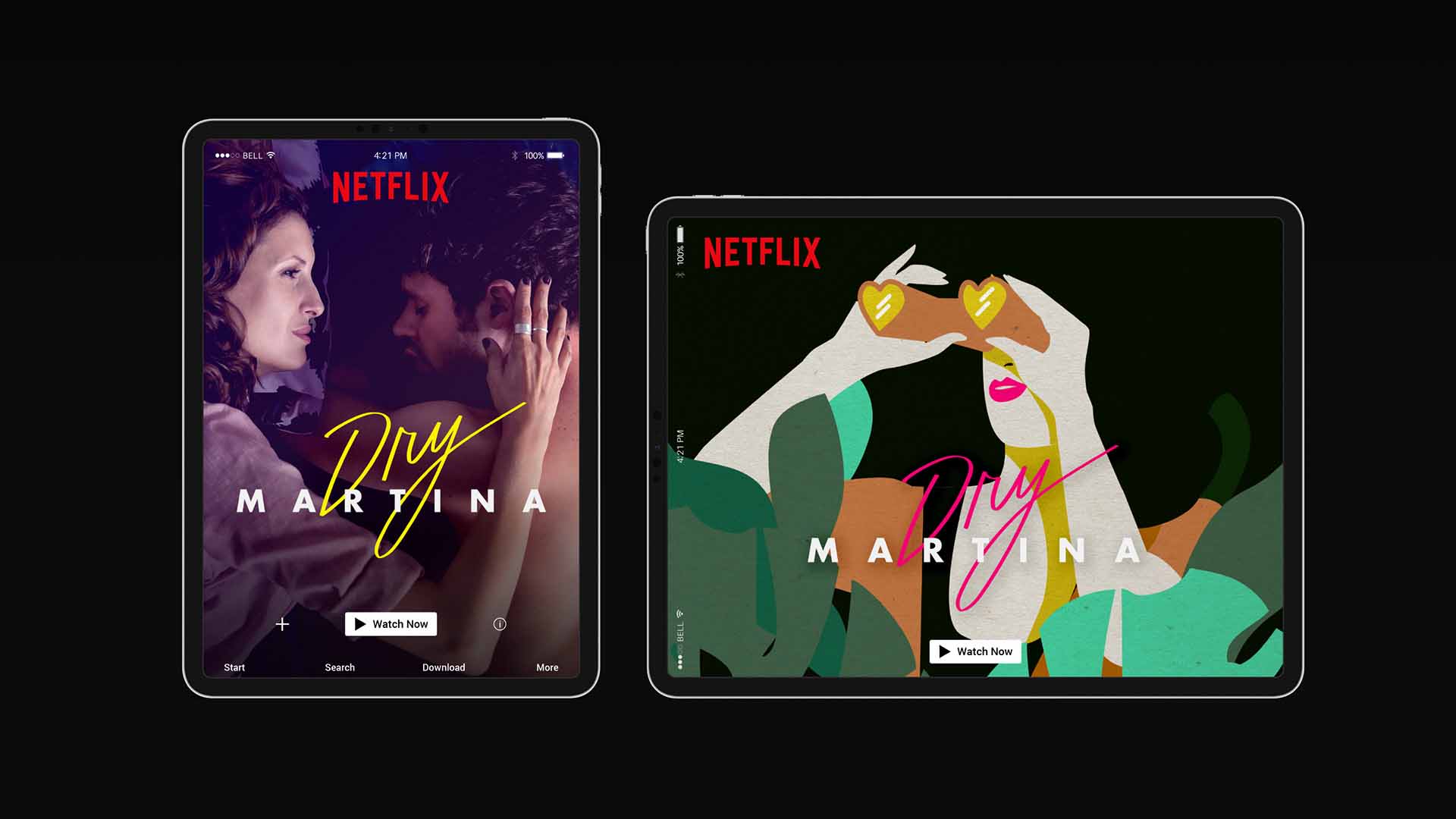 Dry Martina. Netflix Key Art.