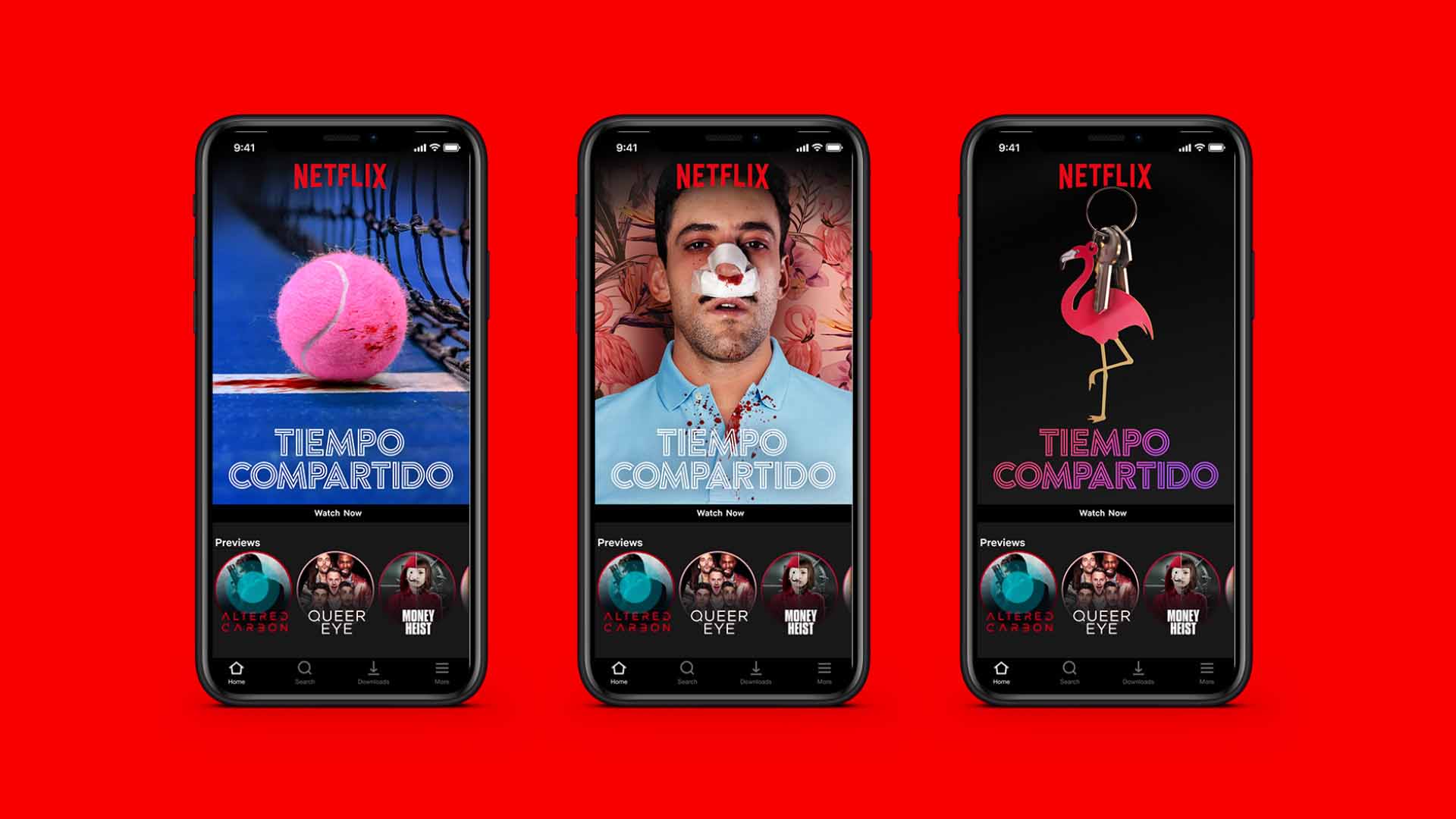 Tiempo Compartido. Netflix Key Art.