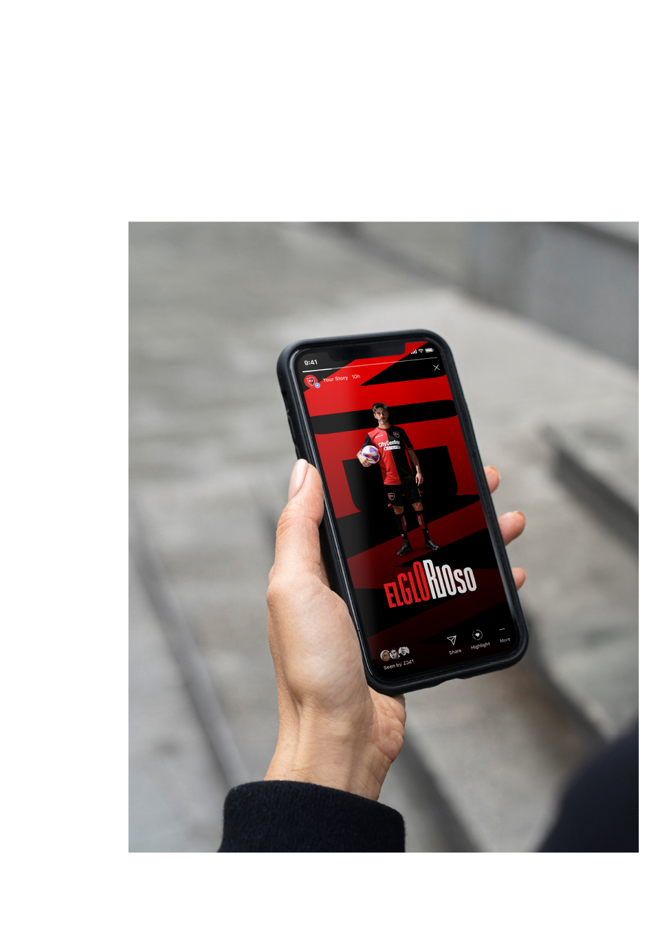 Newell's El Glorioso Brand Identity.