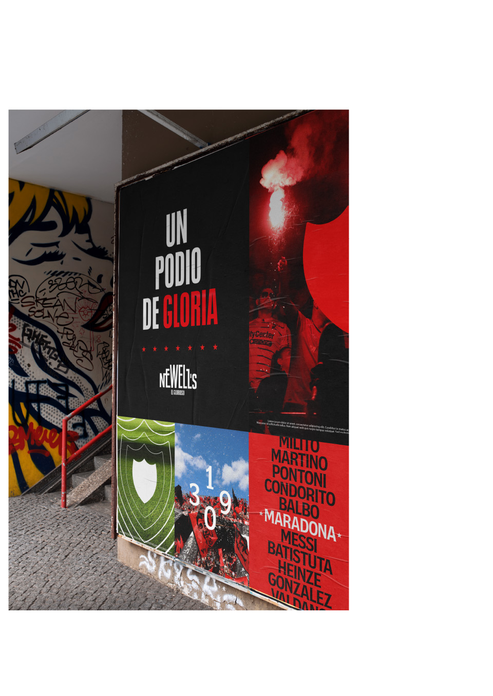 Newell's El Glorioso Brand Identity.