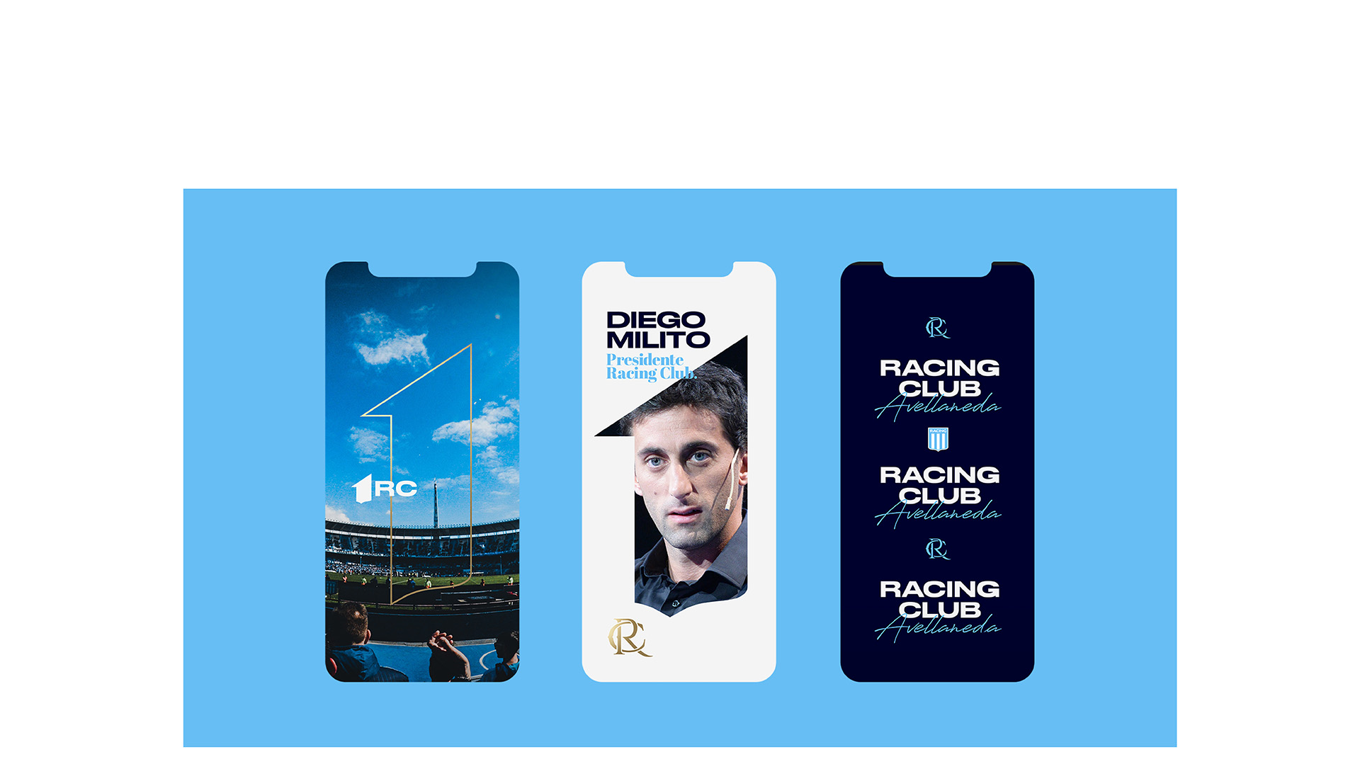 Racing Club. Football Club Brand Identity.